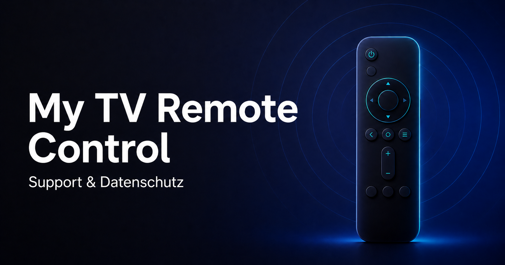 My TV Remote Control – Support und Datenschutz